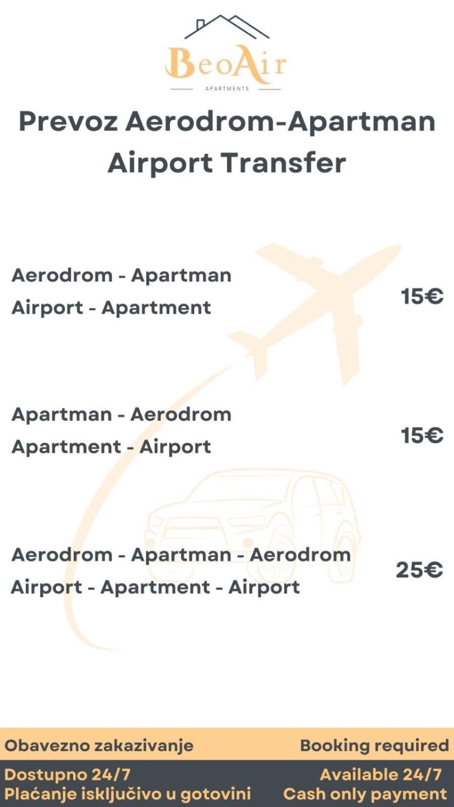 Beoair Apartments Surčin エクステリア 写真